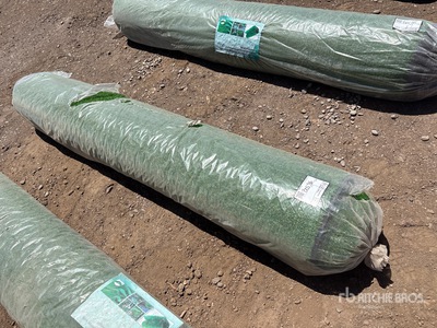 6.6 ft x 49.2 ft Artificial Grass Turf Drainage Holes with Rubber Backing 0.8 in Pile Height