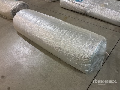 6.6 ft x 164 ft Bubble Aluminum Foil Reflective Insulation (Unused)