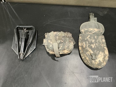 (7) Entrenching Tools, (254) General Purpose Canteen Pouches & Assorted Items