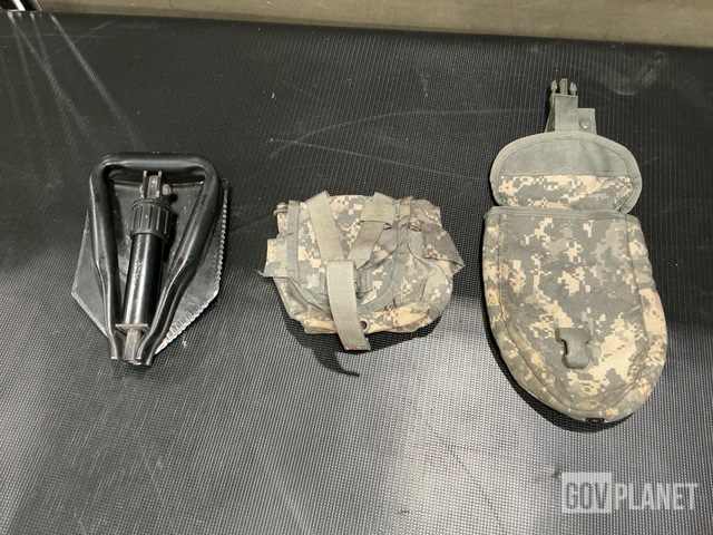 (7) Entrenching Tools, (254) General Purpose Canteen Pouches & Assorted Items