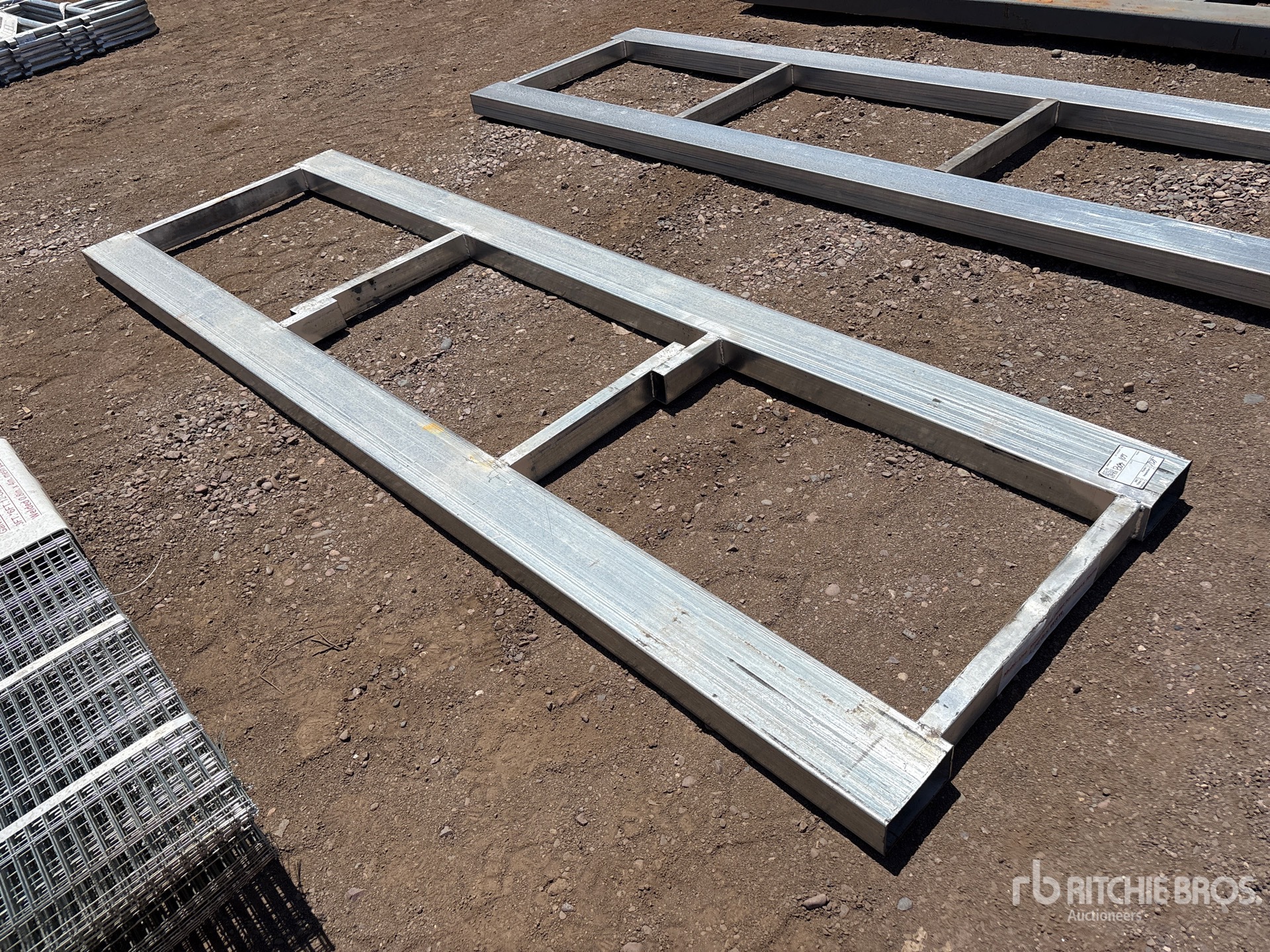 3 ft x 10 ft Metal Forklift Pallet