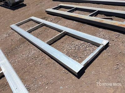 3 ft x 10 ft Metal Forklift Pallet