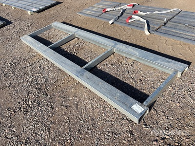 3 ft x 10 ft Metal Forklift Pallet