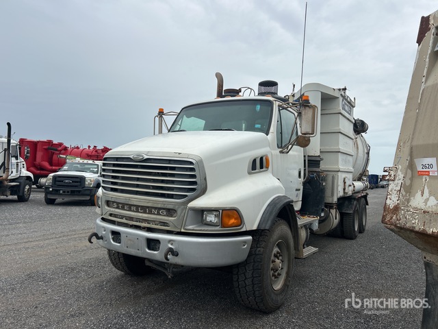 Guzzler on 2008 Sterling L9500 6x4 Vacuum Tanker Truck