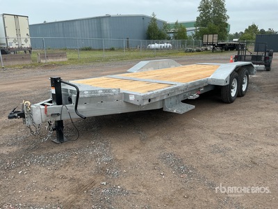 22 ft T/A Remolque Portamaquinaria
