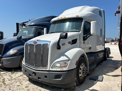 2019 Peterbilt 579 6x4 Tracteur Routier Couchette (Inoperable)