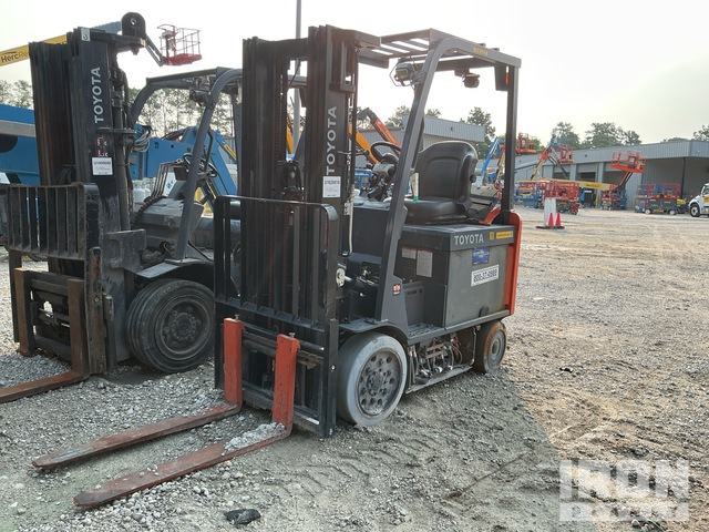 2022 Toyota 8FBCU25 4400 lb Electric Forklift