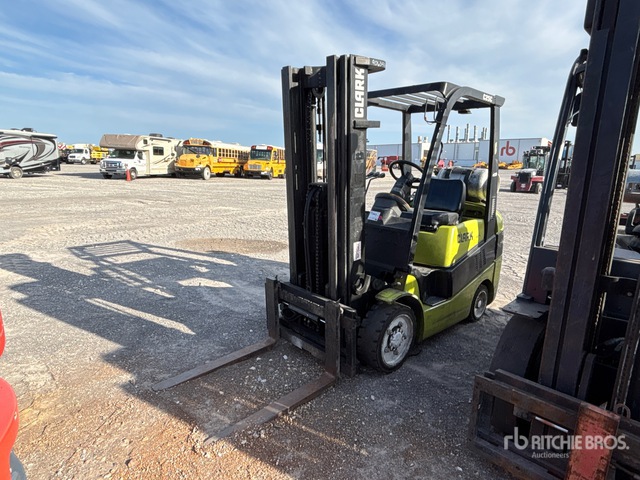 Clark C25CL 4500 lb Cushion Tire Forklift