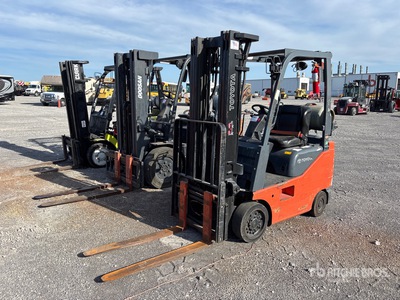 2009 Toyota 8FGCU15 2700 lb Cushion Tire Forklift