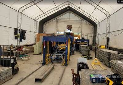 Electric Automatic Concrete Paver and Block Machine
