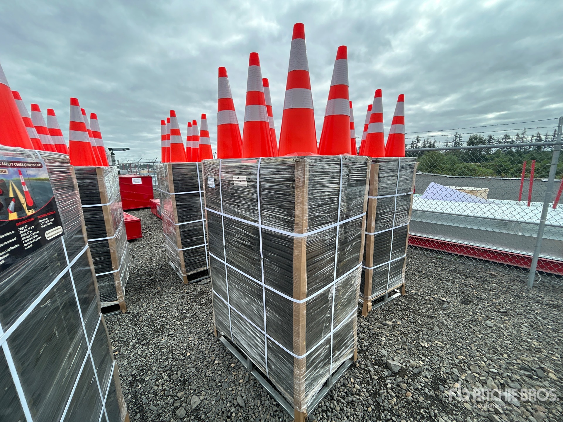 Quantity of (250) 2026 SELA TSC28 28 in Traffic Cones (Unused)
