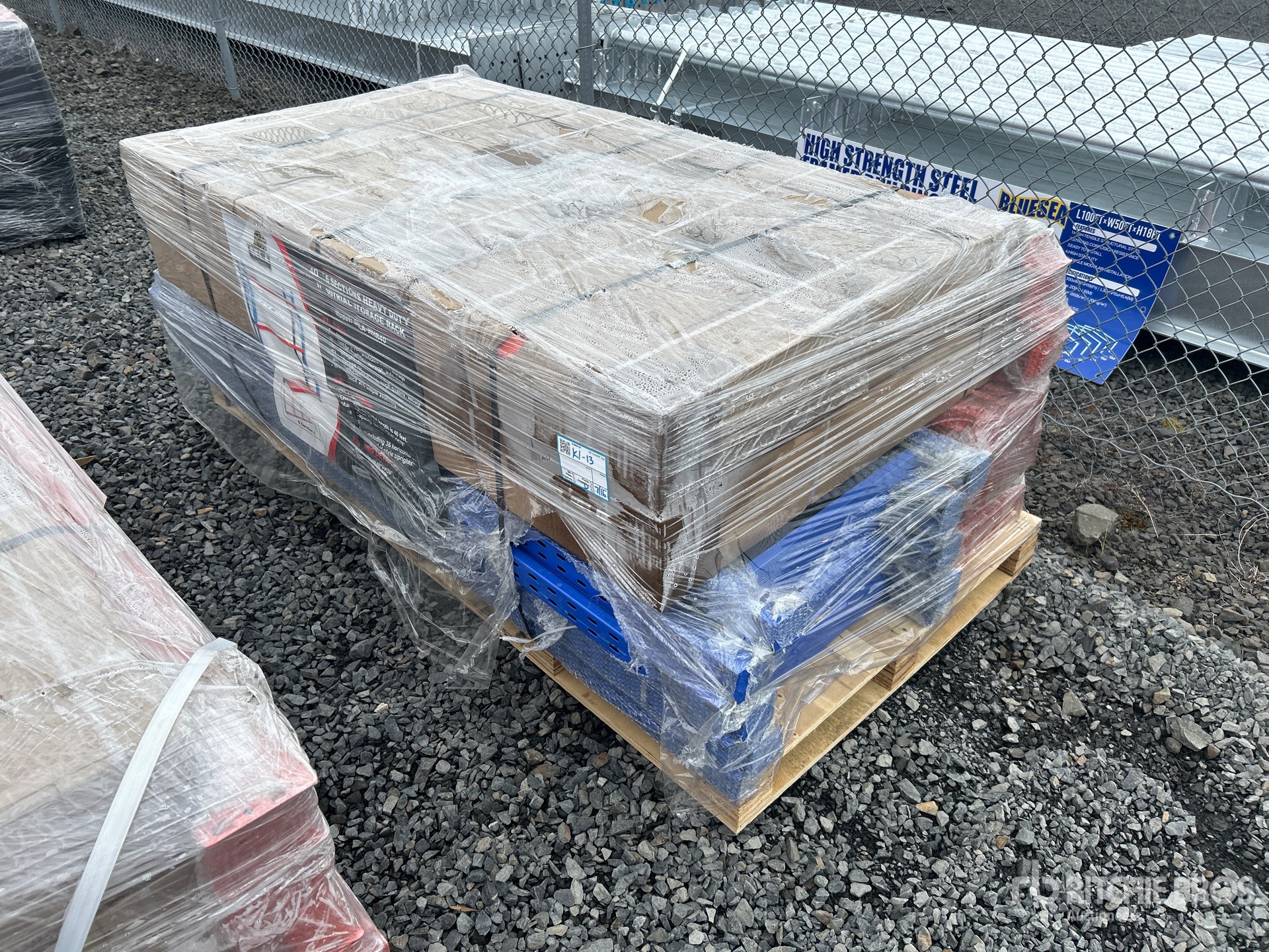 2026 SELA WHR40 40 ft 6 Section Pallet Racking (Unused)