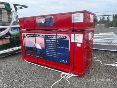 2026 SELA C4040DT 40 ft x 40 ft Container Shelter (Unused)