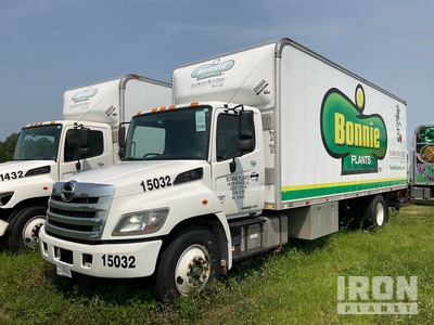 2016 Hino 268 4x2 Van Truck (Inoperable)