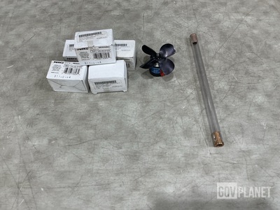 (10) Ball Valve Stems, (1) Non-Metallic Tubing & Assorted Items
