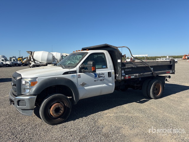 2016 Ford F-550 4x2 S/A Dump Truck