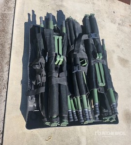 (88) assorted items: Stretchers, Tent Lights, Sustainment Bags, and Waist packs