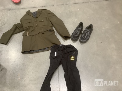 (1) Men's Coat, (1) Woman's Coat & Assorted Items
