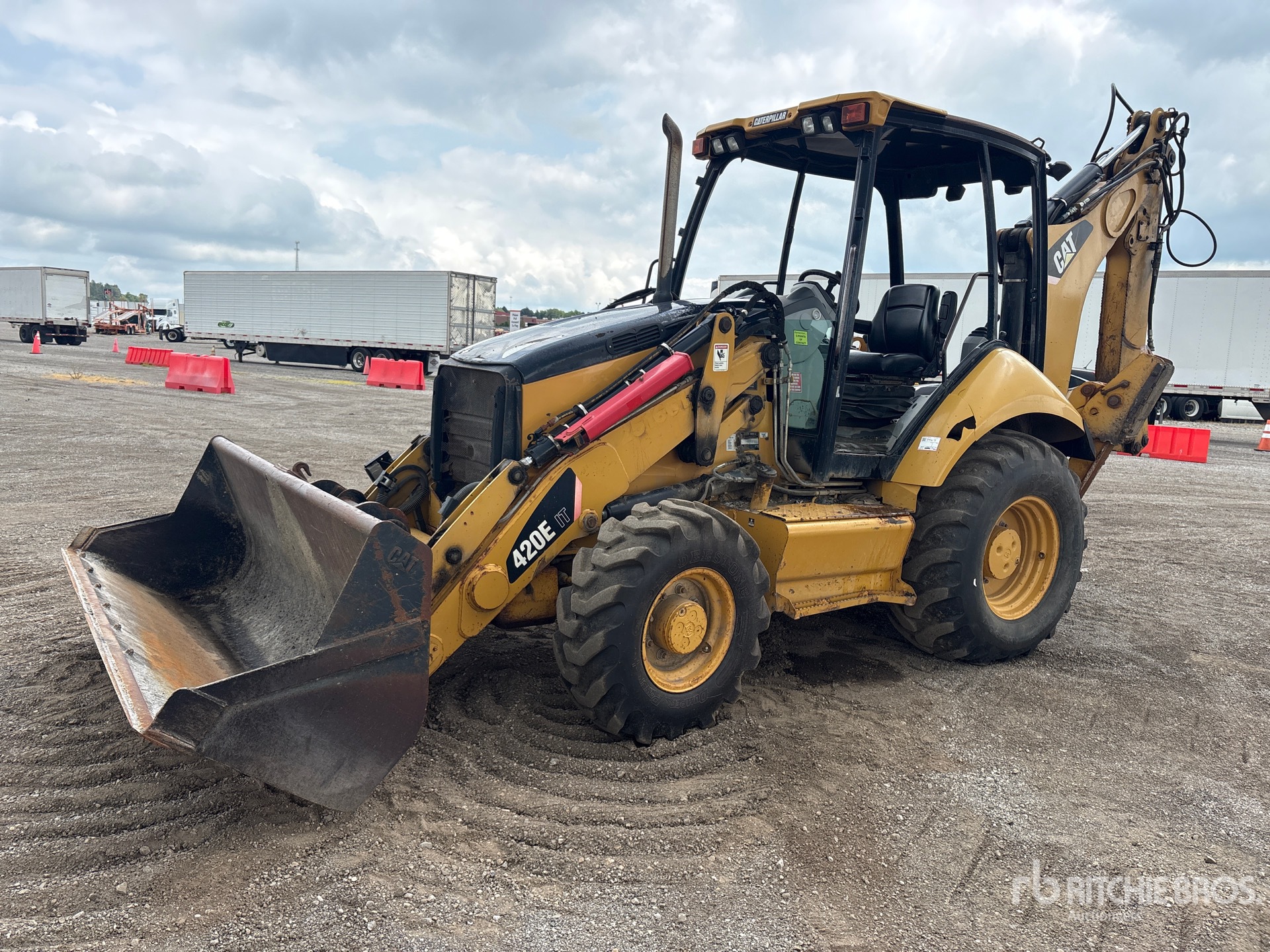 2009 Cat 420F 4x4 Backhoe Loader