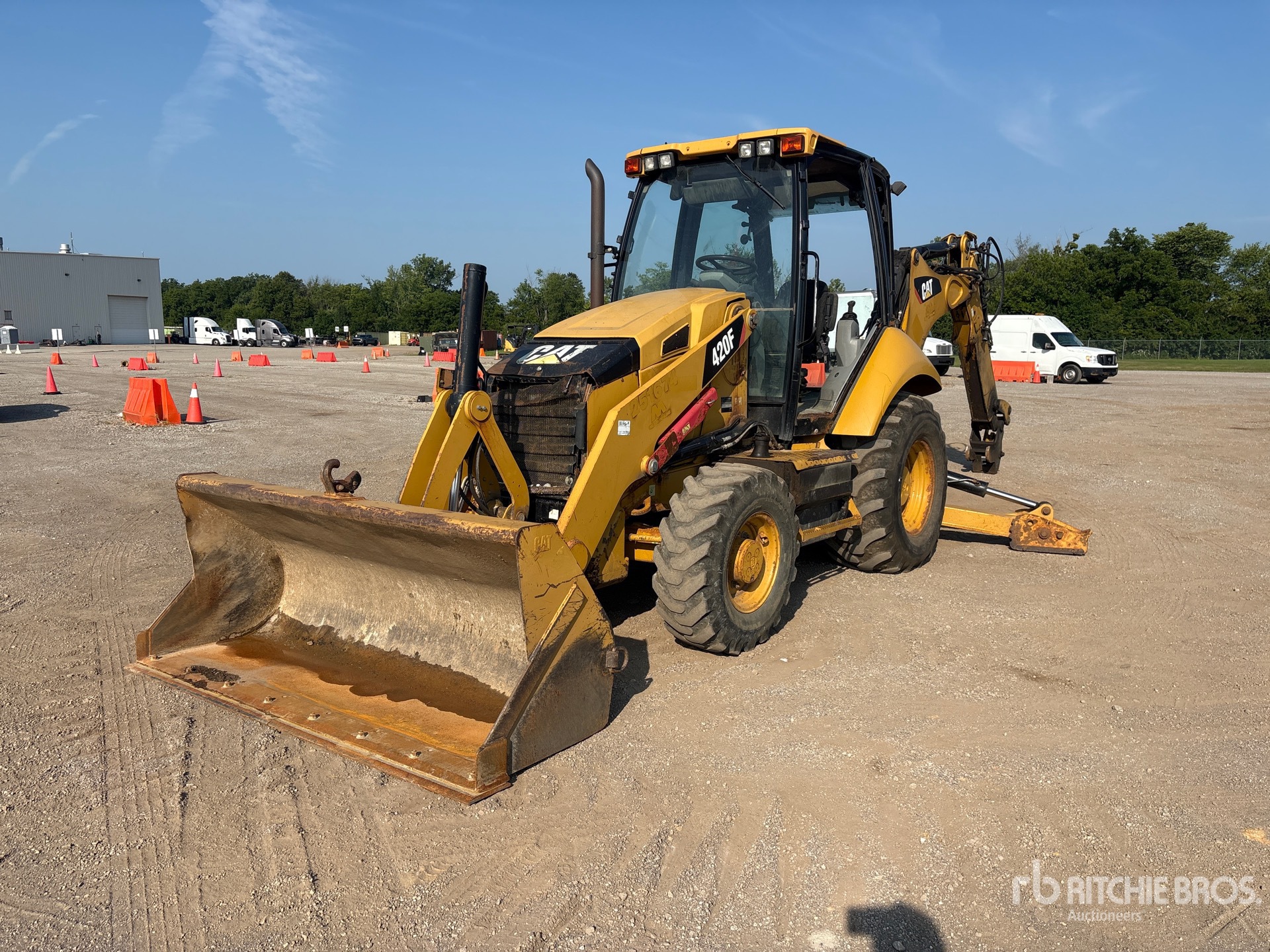 2012 Cat 420F 4x4 Backhoe Loader