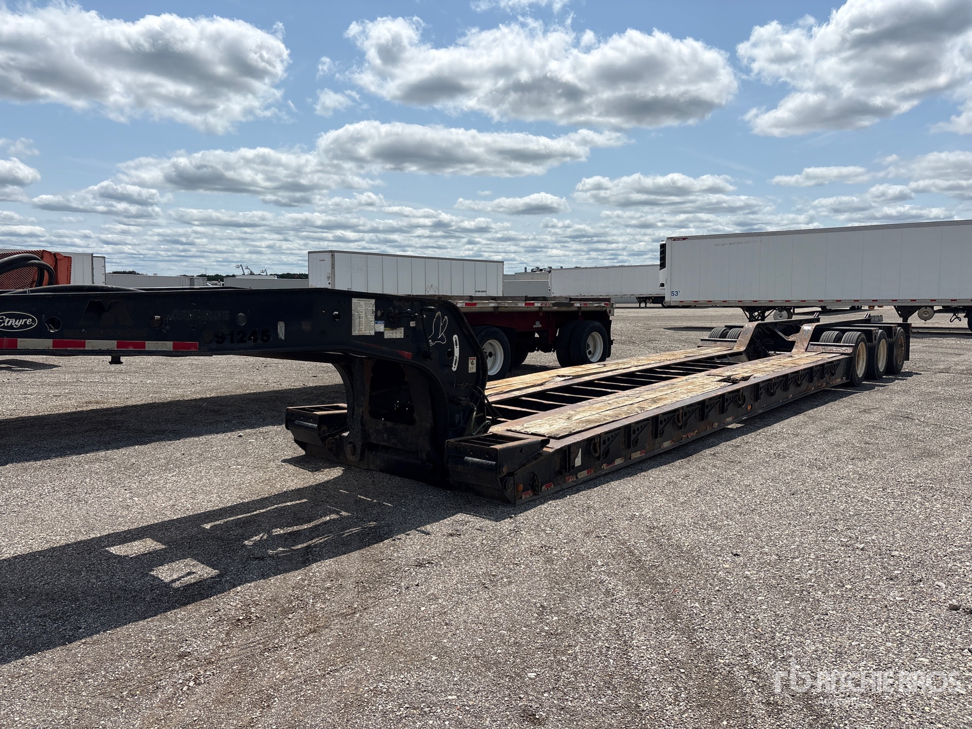 2006 Etnyre Tri/A Removable Gooseneck Lowboy Trailer