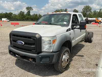 2011 Ford F-550 XL 4x4 Crew Cab Cab and Chassis (Inoperable)