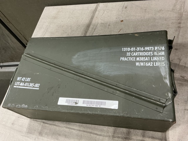 (27) Ammo Cans - For 40mm Cartridges