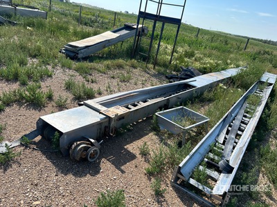 18 in x 38 ft Horizontal 穀物用コンベヤ