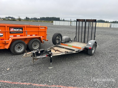 2019 Snake River 7 ft S/A Remolque Portamaquinaria