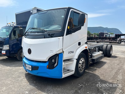 2021 Lion Lion6 4x2 Electric Cab and Chassis (Inoperable)