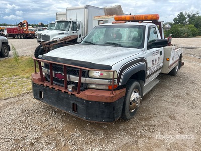 2001 Chevrolet C3500 Silverado 4x2 Tow Truck (Inoperable)