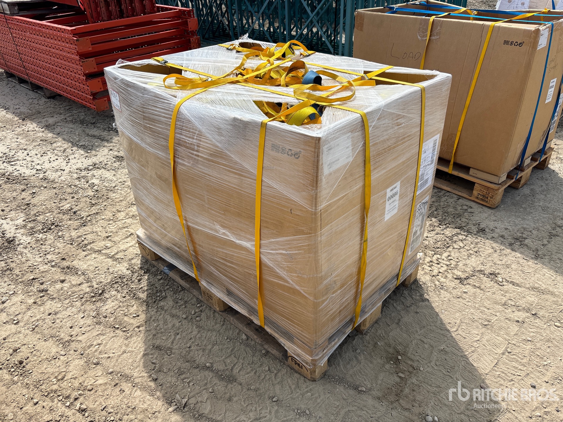 Quantity of Cargo Trailer Straps