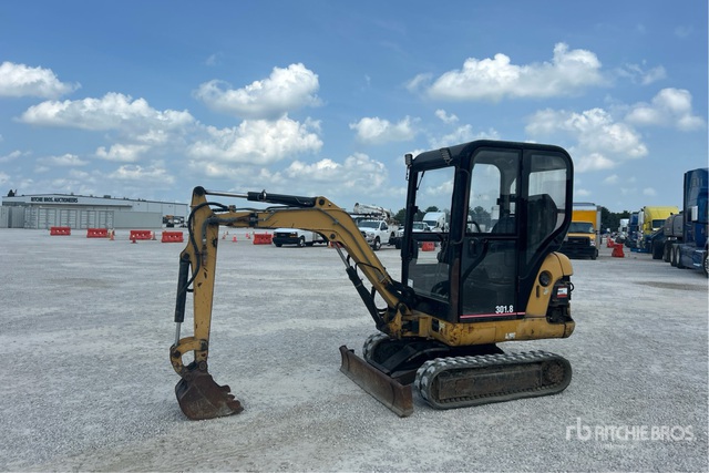 2002 Cat 301.8 Mini Excavator