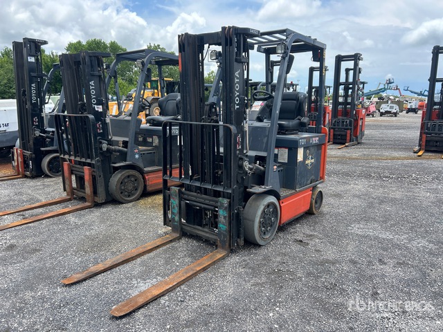 2021 Toyota 8FBCU25 4400 lb Electric Forklift