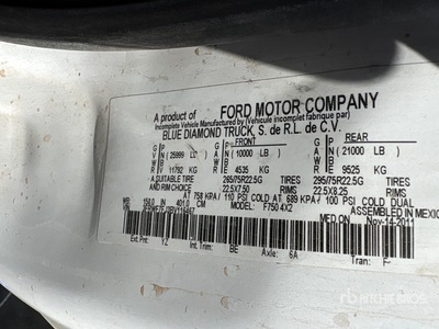 2011 Ford F-750 XL 4x2 Service Truck