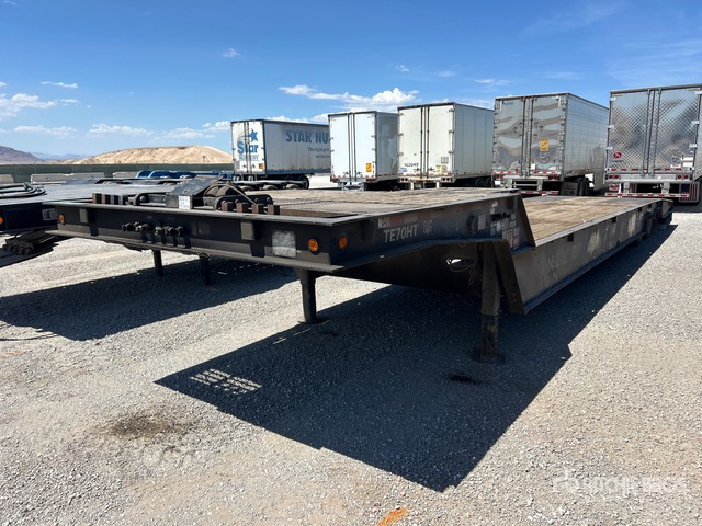 2007 Trail-Eze TE70HT48 35 ton 40 ft T/A Hydraulic Tail Trailer