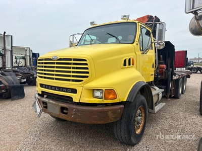 Palfinger PK16502 Knuckle Boom on 2007 Sterling LT9500 6x4 Boom Truck (Inoperable)