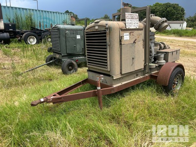 US Air Force pump Trailer-Mounted Water Pump