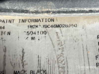 2006 Mack MR600 Autocarro per acqua