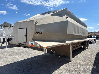 2001 Marquez 38 ft T/A Aluminum Przyczepa z wywrotem brzusznym