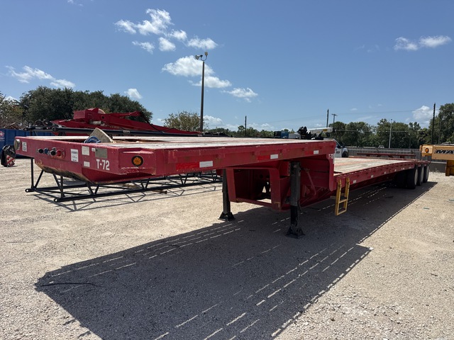 2012 Trail King 53 ft Tri/A Step Deck Trailer w/2012 Trail King S/A Stinger 2012 Trail King 53 ft Tri/A Step Deck Trailer w/2012 Trail King S/A Stinger