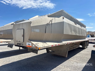 2001 Marquez 38 ft T/A Aluminum Przyczepa z wywrotem brzusznym