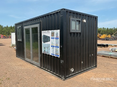 16.9 ft x 7.4 ft x 8.1 ft Container Office Divers - Structure portative