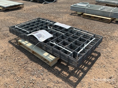 Quantity of (50) 36 in x 72 in Wire Mesh Sheets (Unused)
