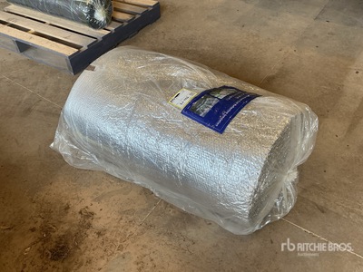 3.3 ft x 164 ft Bubble Aluminum Foil Reflective Insulation (Unused)