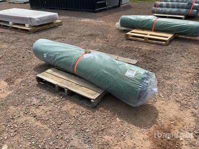 6.6 ft x 49.2 ft Artificial Grass Turf w/Drainage Holes (Unused)