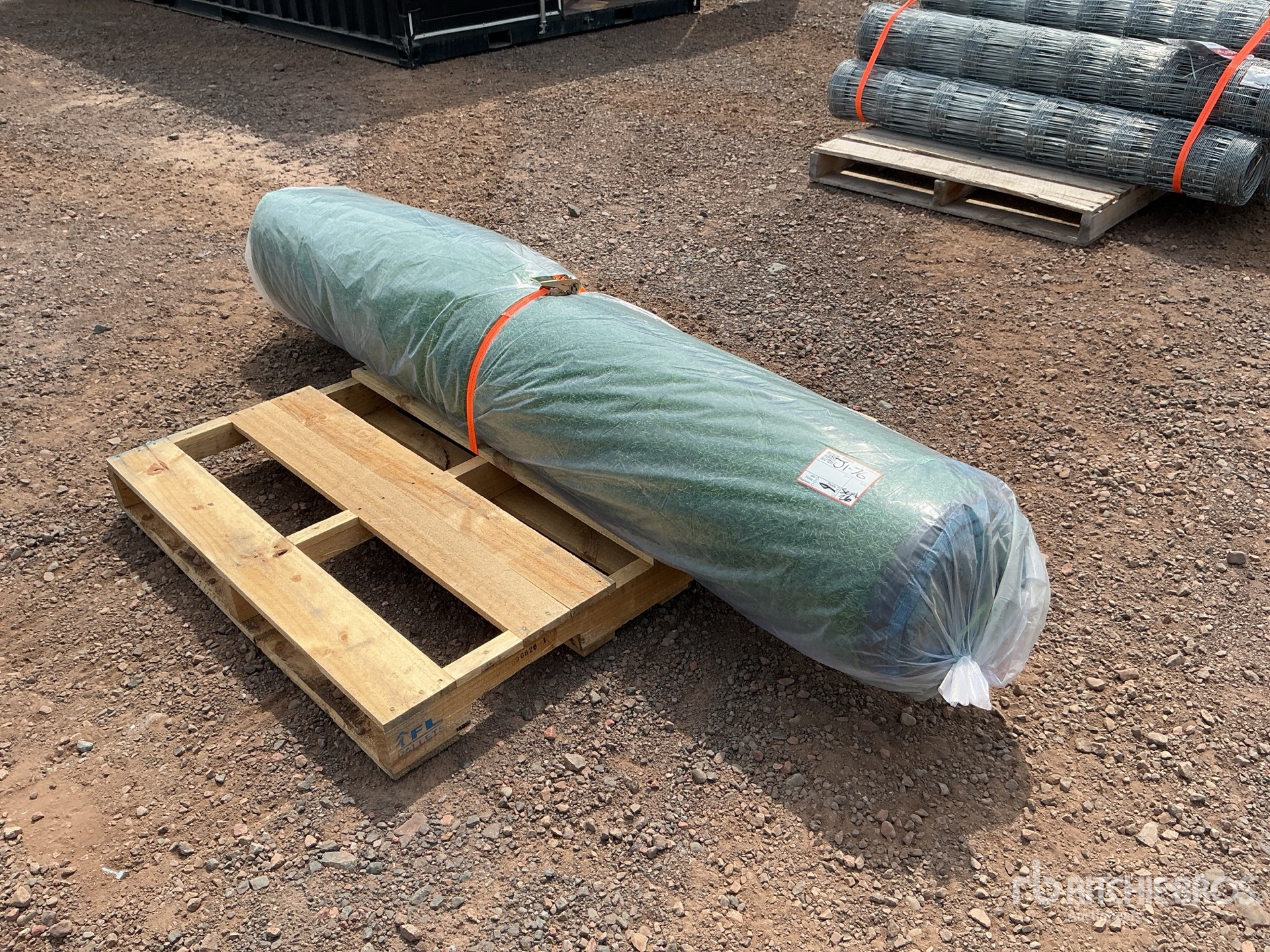 6.6 ft x 49.2 ft Artificial Grass Turf w/Drainage Holes (Unused)