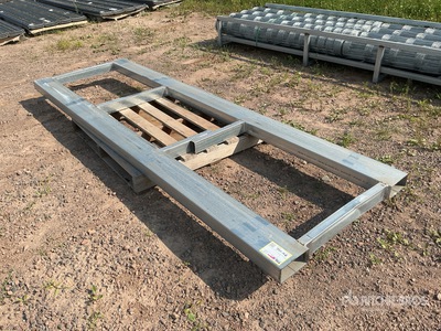 3 ft x 10 ft Steel Frame Pallet Fork Attachment (Unused)