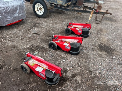 Quantity of (3) 2026 ZVOX JB120TS Air Hydraulic Floor Jack (Unused)