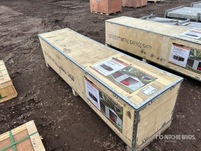 2026 ZVOX CP1220 Metal Garage Shed (Unused)
